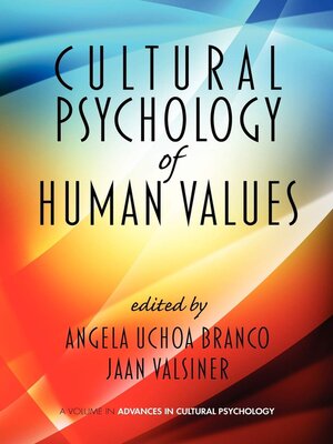 cover image of Cultural Psychology of Human Values